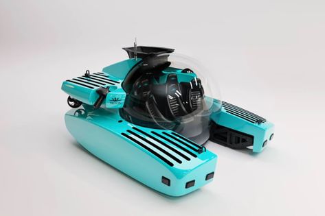 Triton’s Latest Mini Submarine Takes Six People 3,300 Feet Below Pilot Seats, Scuba Gear, Jet Ski, Underwater World, Tiffany Blue, Submarine, Diving, Really Cool Stuff, Toy Car