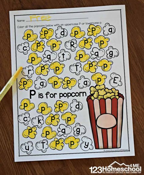 FREE Letter Recognition Worksheets - super cute themed printables from A to Z for preschool and kindergarten age kids #letterrecognition #prek #homeschooling Letter Identification Worksheets, Letter Recognition Kindergarten, Letter Recognition Preschool, A To Z Letter, Letter Recognition Worksheets, Prek Ideas, Z Letter, Letter Recognition Activities, Kindergarten Letters