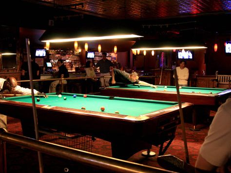 Club Design Interior, Best Pool Tables, Billiards Bar, Man Cave Games, Pub Games, Pool Halls, Retro Interior Design, Play Pool, Brighton Beach