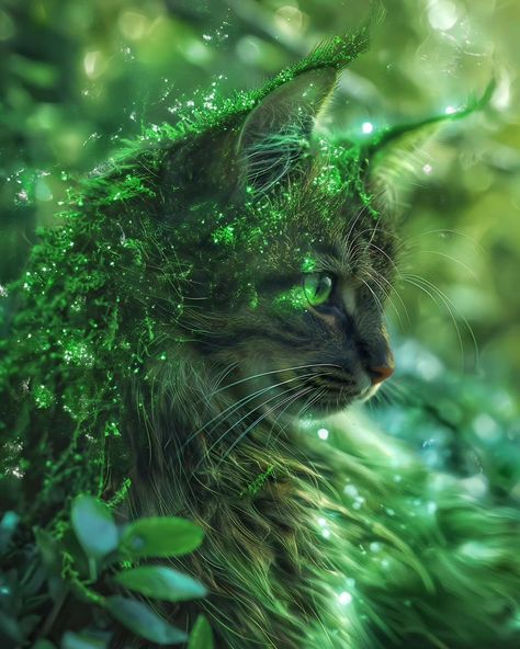 The warm, the cold and the green . . #cats #ai #art #cute #kitten #midjourney #majestic #cat #catsofinstagram #design #creating #picture Fantasy Cat Creature, Cat Fantasy Art Mythical Creatures, Fantasy Cat Wallpaper, Majestic Cat, Water Cat Fantasy Art, Cat With Wings Fantasy Art, Cat Picture, Green Cat, Cute Kitten