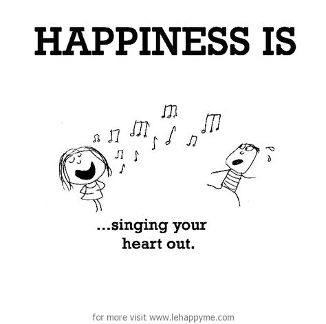 Happiness is Singing Your Heart Out! Cute Happy Quotes, Last Lemon, What Is Happiness, Carpool Karaoke, James Corden, Happiness Project, Singing Voice, Music Sing, Music Images