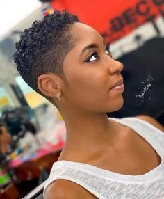 Low Cut Hairstyles, Natural Hair Haircuts, Cabello Afro Natural, Natural Haircuts, Short Natural Haircuts, Short Natural Curly Hair, Black Hair Short, Black Hair Short Cuts, Short Natural Hairstyles