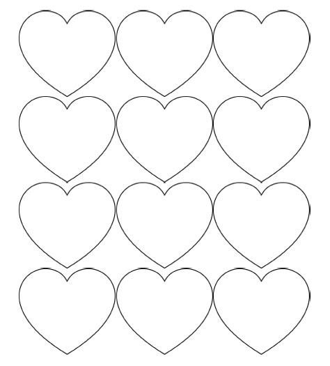 Free Printable Heart Templates – Large, Medium & Small Stencils for all of your Valentine's Day craft projects! Free Printable Hearts Template, Hearts Template Printable Free, Free Printable Heart Template, Heart Printable Free, Valentine Hearts Printable, Heart Templates Free Printables, Heart Shapes Template, Printable Heart Template, Shape Templates