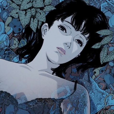 Mima Kirigoe, Satoshi Kon, Poster Anime, Blue Anime, Perfect Blue, Room Deco, Madoka Magica, Dark Anime, Film Aesthetic