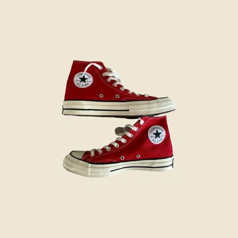 Converse Png Aesthetic, Red Converse Png, Red Converse Aesthetic, Red Pngs, Png Cottagecore, Red Widgets, Pixel Icons, Supernatural Dr, Converse Aesthetic