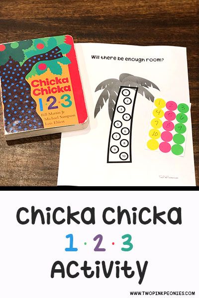 Chicka Chicka Boom Boom Math Activities, Chicka Chicka 123 Activities Preschool, Chicka Chicka 123 Activities, Chicka Chicka 123, Chicka Chicka Boom Boom Activities, Preschool Numbers, Preschool Classrooms, Dot Marker Printables, Preschool Activities At Home