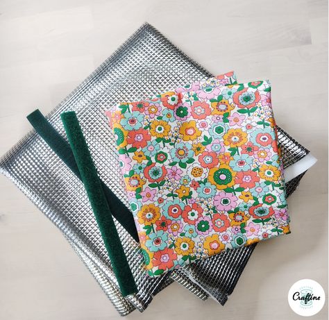 Tuto DIY : Coudre son sac isotherme (Lunch bag) - Le blog de Craftine Sac Lunch, Diy Couture, Lunch Bag, Textiles, Couture