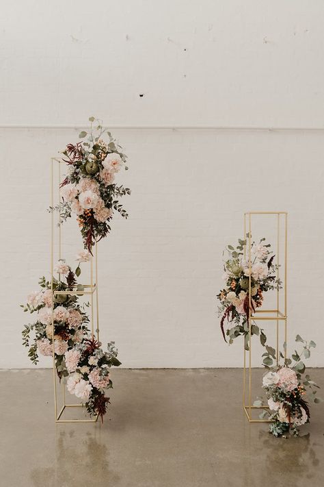 Wedding Plinths, Pillar Arch, Event Venue Spaces, Wedding Backdrop Design, Wedding Arbour, Arch Flowers, Hello May, Wedding Stage Decorations, Natural Line