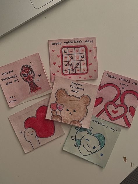 Journal Love Letter Ideas, Asethic Gift Ideas, Cute Aesthetic Card Ideas, Self Made Cards Ideas, Valentines Card Best Friend, Valentines Diy Cards For Him, Cute Card Drawing Ideas, Cute Boyfriend Card Ideas, Card For Bf Ideas