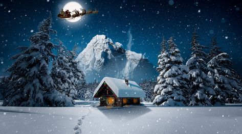 Christmas Winter 4K wallpaper, Holidays, Landscape, Night, Design, Fantasy Hd Landscape, Christmas Wallpaper Hd, Christmas Desktop Wallpaper, Christmas Wallpaper Free, Christmas Stock Photos, Christmas Tree Wallpaper, Christmas Background Images, Christmas Desktop, Wallpapers Ipad