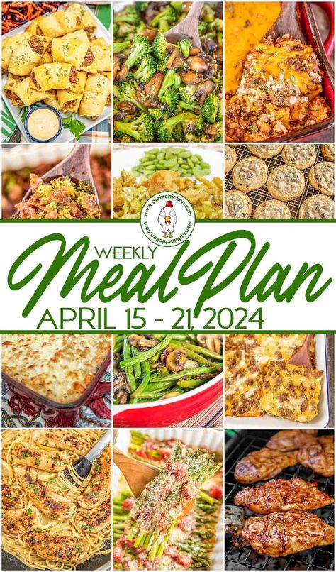 Week Of Supper Ideas, Dinner Menu For The Week, Meal Planing, Ibs Friendly Food, Healthy Weekly Meal Plan, Aldi Meal Plan, Weekly Recipes, Plane Food, Menu Recipes