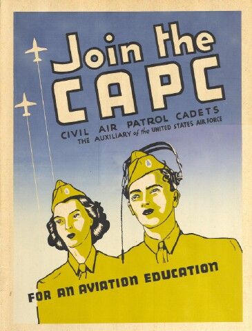 Join Civil Air Patrol Aviation Education, Civil Air Patrol, Women Warriors, Recruitment Poster, United States Air Force, Us Air Force, Cricut Projects Vinyl, Public Service, Pilots