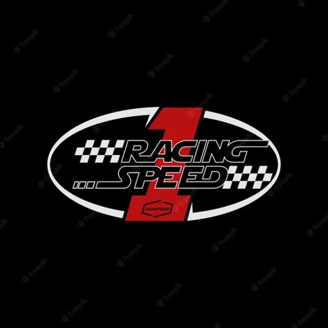 Racing Design Graphic, Speed Typography, Racing Typography, Edit App, Logo Racing, Racing Logo, Typography T Shirt Design, Typography T Shirt, Graphic Design Fonts