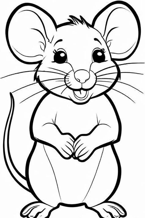 "Get creative with 10 rat coloring pages! Great for kids, these pages highlight the intelligence and curiosity of rats." Rat Coloring Pages, Mouse Coloring Pages, Monkey Coloring Pages, Vegetable Animals, Elephant Coloring Page, Owl Coloring Pages, Farm Animal Coloring Pages, Mouse Color, Bird Coloring Pages