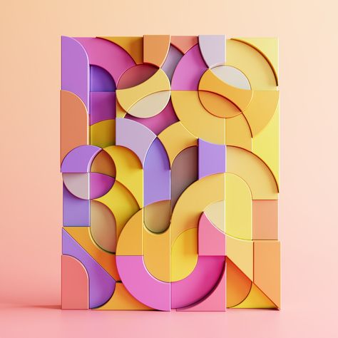 Abstract 3D shapes in Houdini 3d Geometric Shapes Design, Abstract Illustration Geometric, Abstract 3d Design, News Intro, Material Exploration, 3d Abstract Art, 3d Geometric Shapes, Geometry Abstract, 3d Cinema