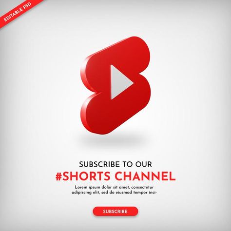 Youtube Shorts Logo, Company Banner, Promo Banner, Social Media Icons Vector, Shorts Logo, 3d Templates, Social Media Business Cards, Black Banner, Youtube Banner Template