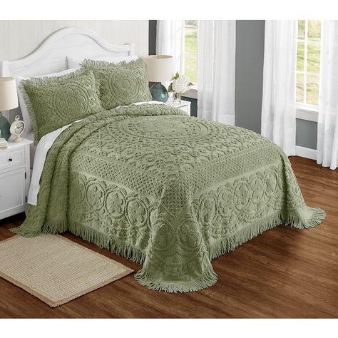 Emily Chenille Bedspread | Montgomery Ward Luxury Hotel Bedding, Hotel Bedding, Twin Bedspreads, Queen Bedspread, Country Door, Chenille Bedspread, Queen Size Quilt, Hotel Bed, Montgomery Ward