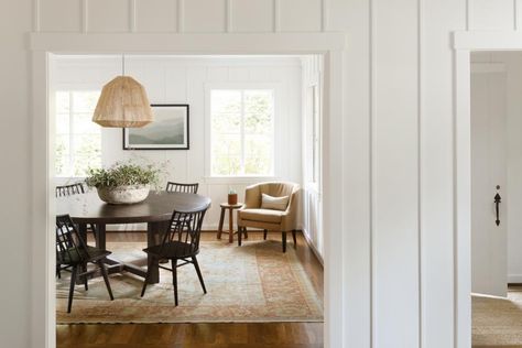 How to Use Your Dining Room as an Office | Dining Room Office Ideas | HGTV Desk In Dining Room Ideas, Dining Room Sitting Room Combo, Dining Room To Office Conversion, Dining Room Alternative Use, Dining Room Alternative Use Ideas, Dining Room Office Combo Ideas, Desk In Dining Room, Office Dining Room Combo, Dining Room Alternatives