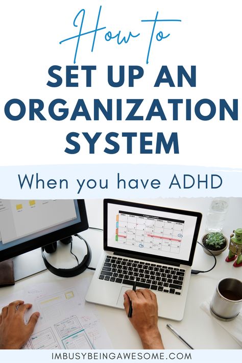 How To Set Up An Organization System When You Have ADHD Digital Organization System, Paralegal Tips, Work Organization Ideas, Systems For Home, Organizational Hacks, Work Productivity, Questions To Ask Yourself, Project Organization, Digital Organization