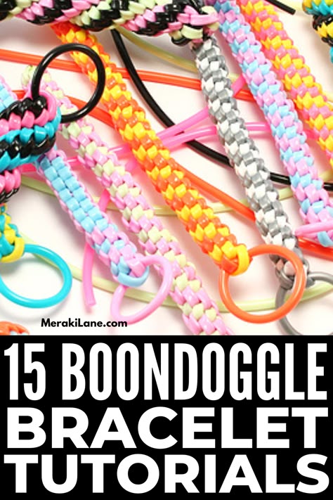 Plastic Lace Patterns, Plastic Lace Keychain Step By Step, Plastic Cord Bracelet, Rexlace Keychain Patterns, Crazloom Patterns Tutorials, Gimp Bracelets Patterns, Boondoggle Keychain Tutorial, Rexlace Crafts Tutorials, Craftlace Ideas Diy