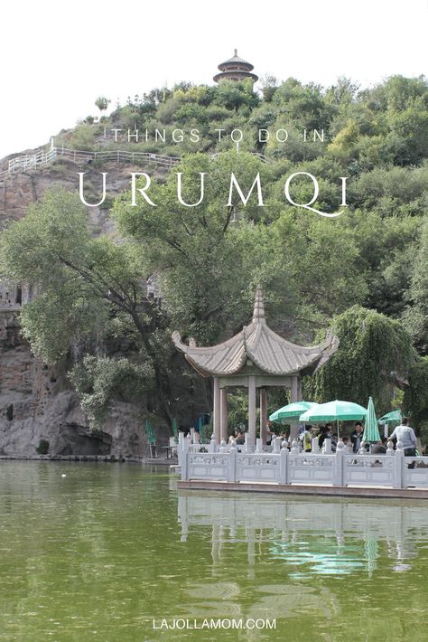 Urumqi, China is not really a tourist's city but it is an enjoyable one. Here are the five things to do. Urumqi City, Urumqi China, China Train, Mount Laojun China, Streets Of China, China Vacation, China Travel Destinations, Luxury Family Travel, Urumqi