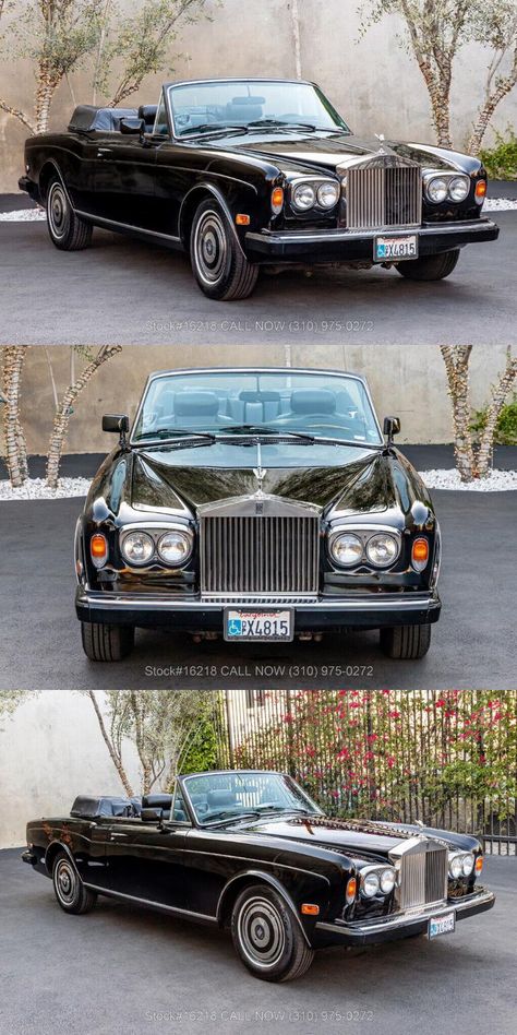 1989 Rolls-Royce Corniche II Convertible Rolls Royce Classic, Rolls Royce Convertible, Black Rolls Royce, Rolls Royce Vintage, Rolls Royce Logo, Rolls Royce Ghost Black, Rolls Royce Car, Rolls Royce Wallpaper, Rolls Royce Corniche