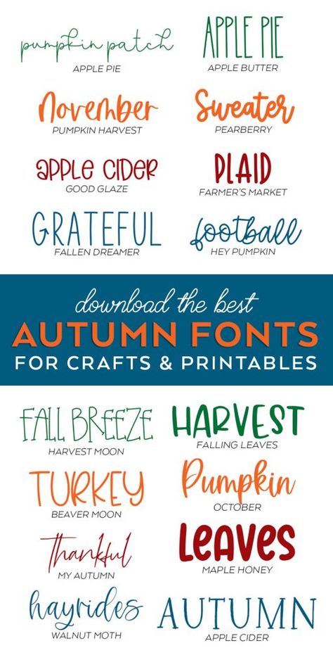 Cricut Printables, Fall Fonts, Teacher Fonts, Font Bubble, Fun Fonts, Instagram Font, Halloween Fonts, Fancy Fonts, Cricut Fonts