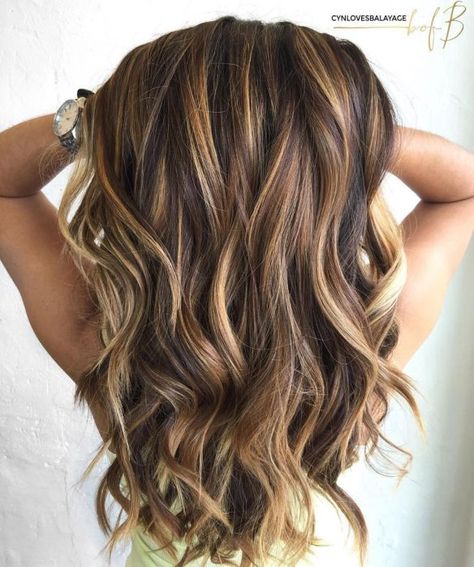 Caramel Hair Highlights, Brown Hair With Caramel Highlights, Brown Hair With Blonde Highlights, Caramel Hair, Caramel Highlights, Brunette Highlights, Diet Vegetarian, Long Brown Hair, Trendy Hair Color