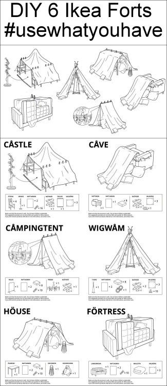 Bunker For Kids Diy, Homemade Forts, Diy Fort, Kids Forts, Diy Tent, Blanket Fort, Ikea Kids, Fun Sleepover Ideas, Sleepover Things To Do