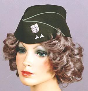 The Den Mother cap = garrison cap! And I found a sewing pattern for it, too! Millinery Diy, Wwii Women, Garrison Cap, 1940s Women, Historical Hats, Sewing Circles, Cap Patterns, Riding Hats, Hair Guide