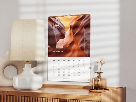 PSD calendar 2024 mockup smart object fu... | Premium Psd #Freepik #psd Mockup Wall, Wall Mockup, Psd Icon, Calendar 2024, Iconic Photos, Wall Calendar, Vector Photo, Graphic Resources, Mockup