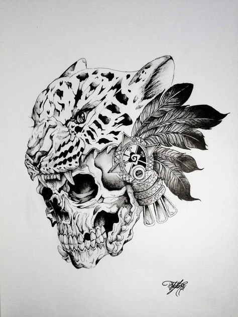 Jaguar Skull Tattoo Aztec Warrior, Mexican Eagle And Snake Tattoo, Guerrero Maya Tattoo, Space Filling Tattoos, Jaguar Skull Tattoo, Mexican Jaguar Tattoo, Jaguar Chest Tattoo, Jaguar Warrior Tattoo, Aztec Jaguar Tattoo