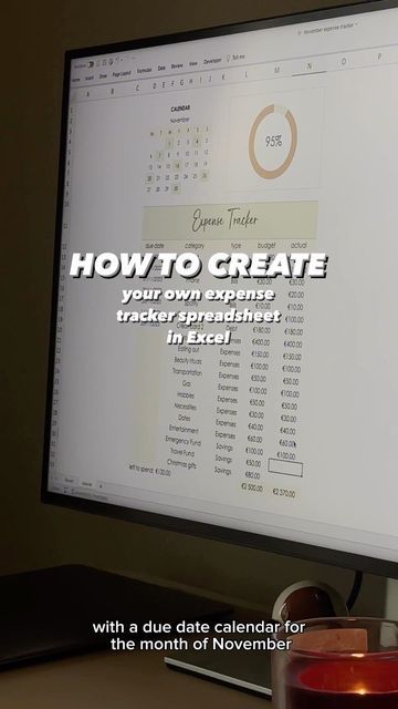 24K views · 1.7K likes | Elvira Eiduka on Instagram: "How to create your own expense tracker spreadsheet in Excel. Your budget, spendings and due dates all in one place. #expensetracker #budget #budgeting #excel #spreadsheet #exceltips #exceltricks #exceltutorial #budgetplanner #budgetplanning" Budget Tracker Excel, Budgeting Excel, Expense Tracker Excel, Planner Hacks, Excel Budget Spreadsheet, Excel Spreadsheets Templates, Excel Hacks, Excel Budget, Ultimate Planner