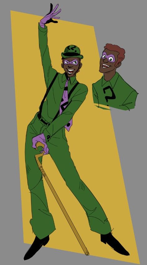 Riddler Trophy, Dc Riddler, Riddler Fanart, Batman Rogues, Batman Villains, Rogues Gallery, Fairy Artwork, Lil Baby, Kissing Him