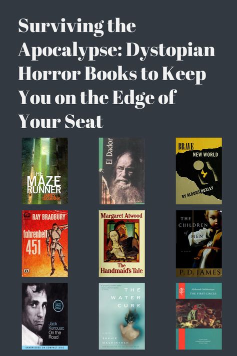 Get ready to immerse yourself in a world where society has crumbled, and humanity fights to survive. Discover the best dystopian horror books that will send shivers down your spine and keep you turning the pages. From classic post-apocalyptic tales to new releases that explore the darker side of survival, these books will leave you breathless and begging for more. So, get your survival gear ready, and dive into these gripping stories of the end of the world. Best Dystopian Books, Dystopian Horror, Post Apocalyptic Books, Disturbing Books, Books Recommendations, Children Of Men, Survival Books, Dystopian Books, Recommended Books