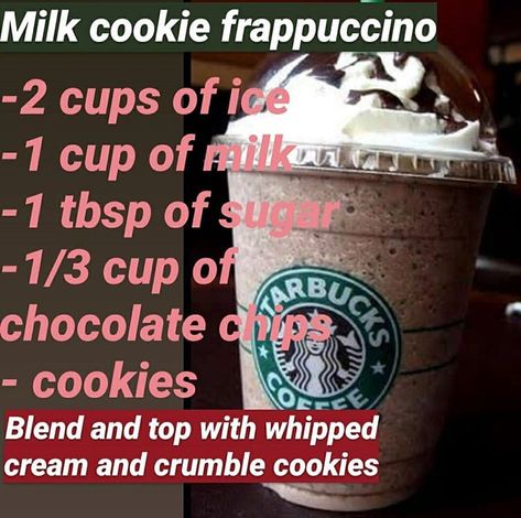 Cookies N Cream Frappuccino, Cookies And Cream Frappuccino Recipe, Cookies And Cream Starbucks Drink Recipe, No Coffee Frappuccino Recipe, Cookies And Cream Frappe Recipe, Cookie And Cream Frappe Starbucks, Starbucks Cookies And Cream Frappuccino Recipe, Frappuccino Starbucks Recipe At Home, Copycat Starbucks Recipes Frappuccino