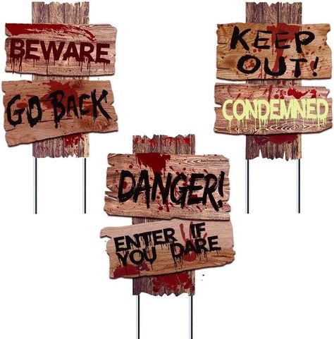 Props Outdoor Decor Scary Zombie Vampire Graves Holiday Party Supplies 3 Pack(15" x 12") Halloween Decorations Yard, Halloween Yard Signs, Halloween Lawn, Zombie Vampire, Scary Zombie, Haunted House Party, Yard Party, Halloween Tombstones, Zombie Party