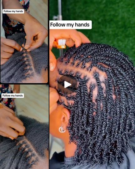 Diy Sister Locs, Sister Locs Styling, How To Start Sister Locs, Micro Locs Vs Sister Locs, Sister Locs On Short Hair, Locking Hair, Sister Locks Hairstyles, Sister Locks, Micro Locs