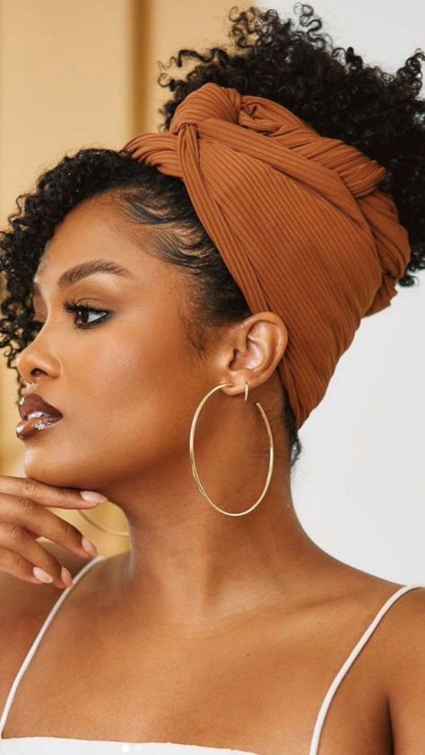 Tattoo And Meaning, Headwrap Hairstyles, African Hair Wrap, Curly Hair Accessories, Natural Hair Accessories, Protective Hairstyles For Natural Hair, Hair Wrap Scarf, Hair Scarf Styles, Natural Hair Updo