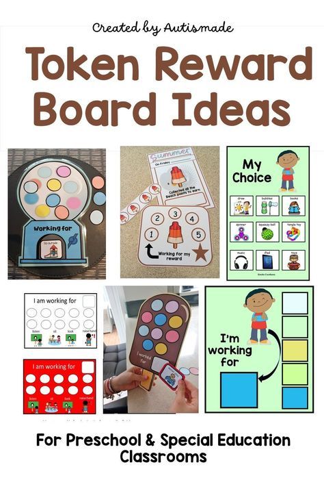 Here I've listed some ideas for creating Token Reward Boards for Behavior Management in our Special Education classroom. Behavior Token System, Token Behavior System, Behavior Management Special Education, Board Ideas For Preschool, Reward Board, Classroom Visuals, Special Education Organization, Token Boards, Positive Behavior Rewards