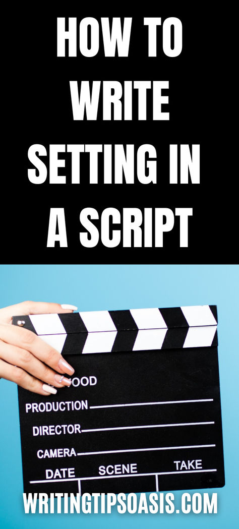 how to write setting in a script How To Write A Script, Script Writing Aesthetic, I Owe It To Myself, Screen Writing, Screenwriting Tips, Film Study, Screenplay Writing, Writing Scripts, Movie Production