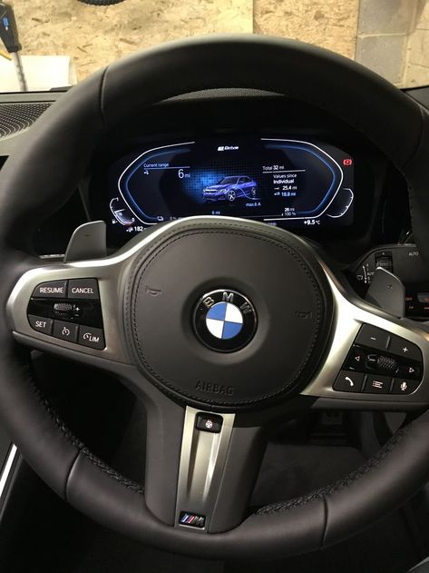 G20 2019 BMW 330e MSport with black leather heated steering wheel | Автомобили мечты, Серии бмв, Автомобили Bmw Steering Wheel Aesthetic, Hand On Steering Wheel Aesthetic, Bmw Snap, Bmw Steering Wheel, Bmw Aesthetic, Car Stunt, Bmw White, Luxury Car Garage, Bmw Interior