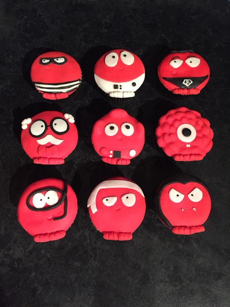 Comic Relief Red Nose Day 2015 Cupcakes Red Nose Day Cupcakes, Red Nose Day Cakes, Red Nose Day, Cupcake Ideas, Comic Relief, Red Nose, Baking Ideas, Birthday Cakes, Cake Ideas