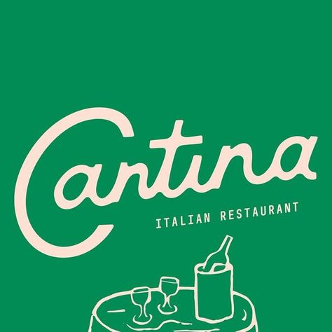 Muse Design Studio on Instagram: "SO pleased to introduce Cantina with you all! A fun and lively Italian restaurant, serving delicious Italian dishes made from the freshest, quality ingredients 🍝 🍕  This has been soooo fun to create for, from the dreamy vision board to the hand drawn logo typography and eye catching colour palette 🎨   So in love with the combination and contrast of the colour palette, it’s sooo energetic and just perfect for this brand 😌  The funnest, lively restaurant deserves the funnest and most fitting branding, so here we are!🫶🏼  Also let’s talk about these dreamy custom illustrations I mean!? ✏️ they turned out sooo cute and add a whole new level to this branding💅🏼  Hope you guys love this as much as we do!  Brief by @designerbriefs #dbcantina #designerbriefs Branding For Restaurant, Italian Inspired Graphic Design, Restaurant Colour Palette, Italian Restaurant Branding Design, Italian Restaurant Graphic Design, Mediterranean Restaurant Logo, Italian Colour Palette, Italian Restaurant Branding, Restaurant Logo Design Branding