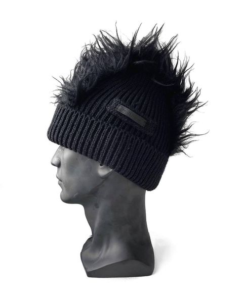 Mohawk Beanie, Wardrobe Revamp, Prada Men, Men's Accessories, Accessories Shop, Men's Fashion, Prada, Mens Accessories, Wardrobe