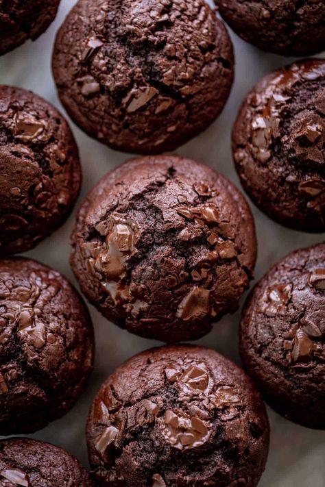 Coffee Chocolate Muffins, Chocolate Blueberry Muffins, Chocolate Muffins Moist, Chocolate Breakfast Muffins, Cafe Delights, Dessert Muffins, Chocolate Chunk Muffins, Double Chocolate Chip Muffins, Keto Muffins