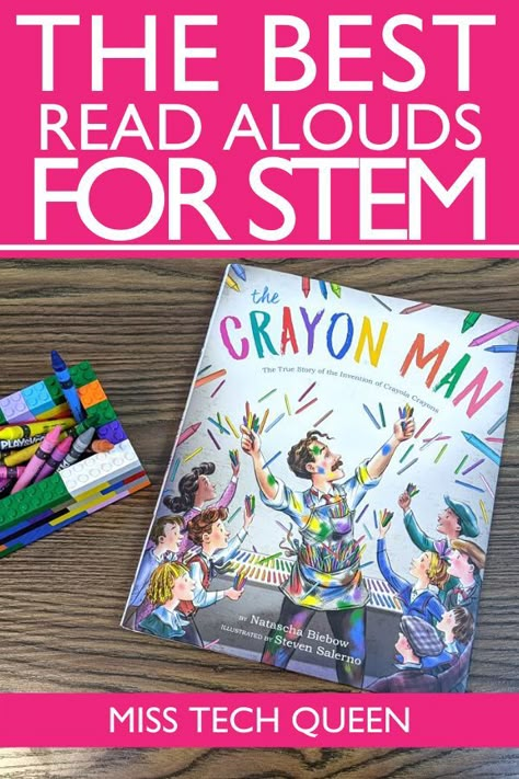 Steam Art Projects Kindergarten, Stem Lessons For Kindergarten, Stem Lessons For Preschoolers, Stem For Second Grade, Mirror Stem Activities, First Grade Book Study, Read Aloud Steam Activities, Steam Activities 1st Grade, Stem Units For Elementary