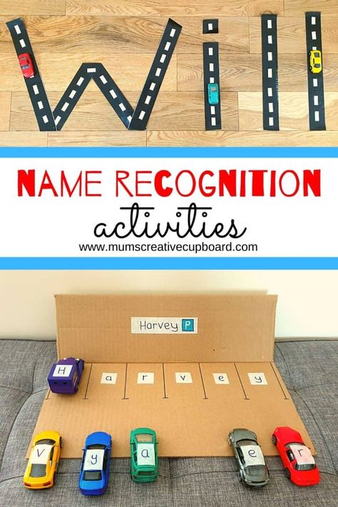 Activities For Preschoolers At Home, Name Recognition Activities, Preschool Name Recognition, Name Activities Preschool, Preschool Names, Letter Recognition Activities, Name Recognition, Homeschool Preschool Activities, Worksheets For Preschool