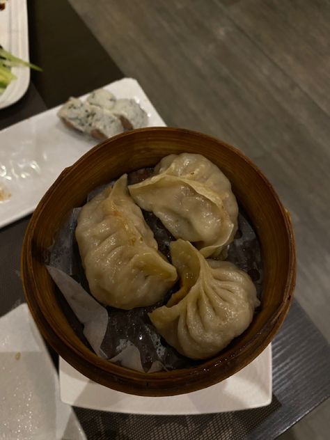 #dumplings #chineserecipes #aesthetic #food Soup Dumplings Aesthetic, Dumpling Soup Aesthetic, Chinese Dumplings Aesthetic, Kawaii Dumpling, Dumpling Aesthetic, Dumplings Aesthetic, Chinese Dumplings, Dumplings For Soup, Food Street