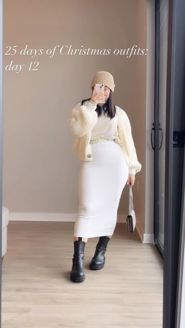 Modest Fitness Outfits, Long Sweater Skirt Outfit, How To Style A Skirt In Winter, Casual Skirt Outfits Winter, Winter Dress Outfit Casual, Long Skirt Outfits For Winter, Winter Church Outfits For Women, Plus Size Skirt Outfits, Long Dress With Boots